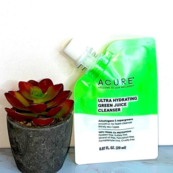 🌟$5 Acure Ultra Hydrating Green Juice Cleanser - Picture 1 of 3
